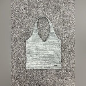 Hollister Cropped Halter Top